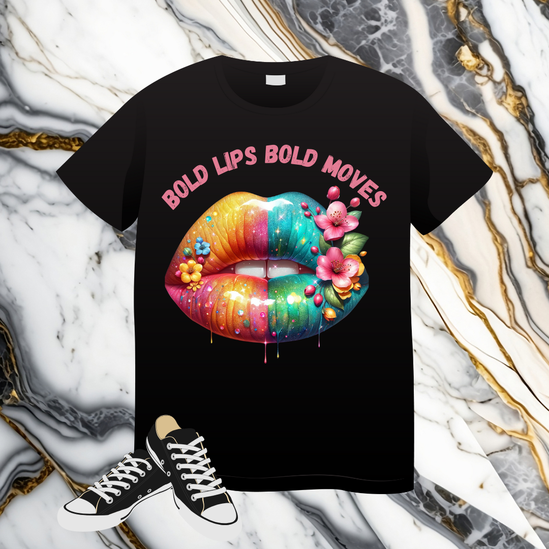 Custom Black Crew Neck Tshirt