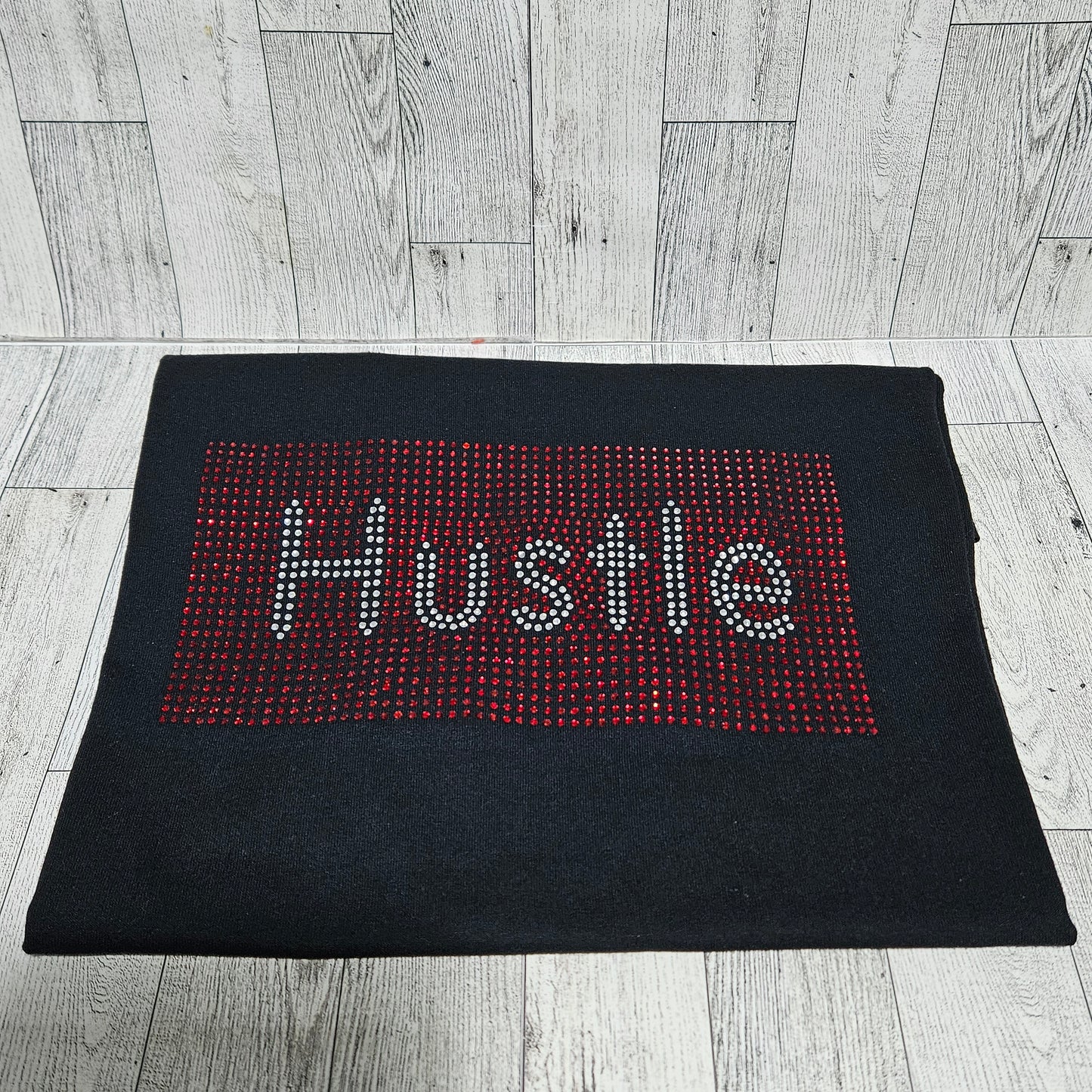 Bling Hustle Black Short Sleeve Tshirt