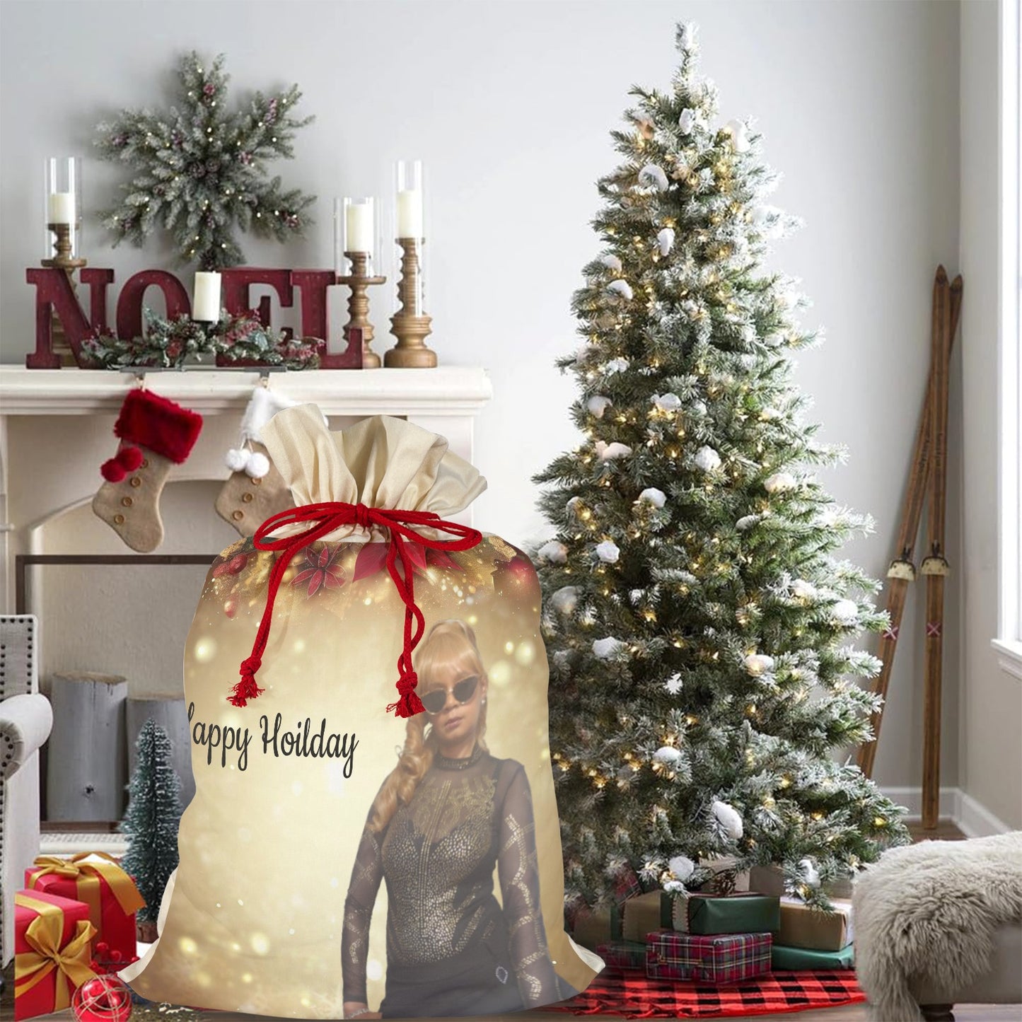 Custom Designed Santa Sack 3 Pack Bundle