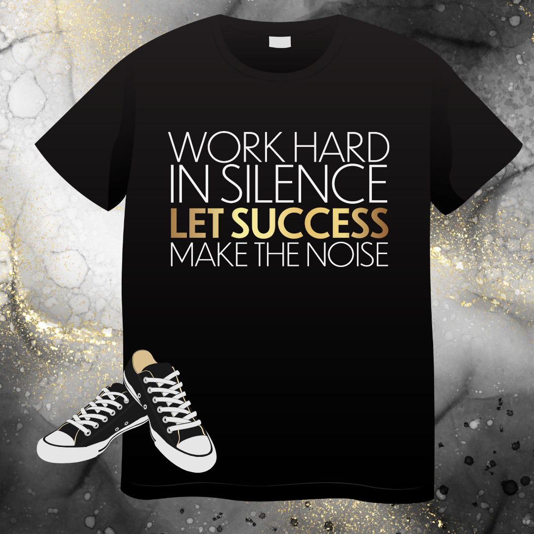 Custom Black Crew Neck Make Noise Tshirt