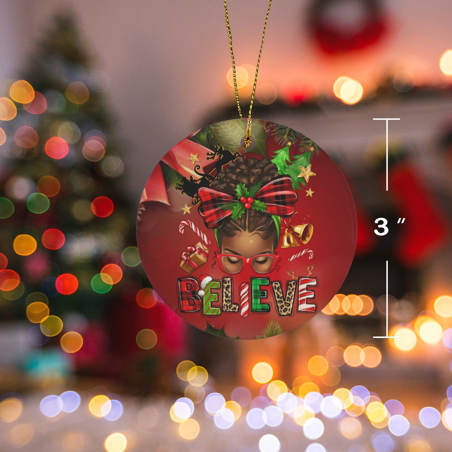 Custom Christmas Ornament