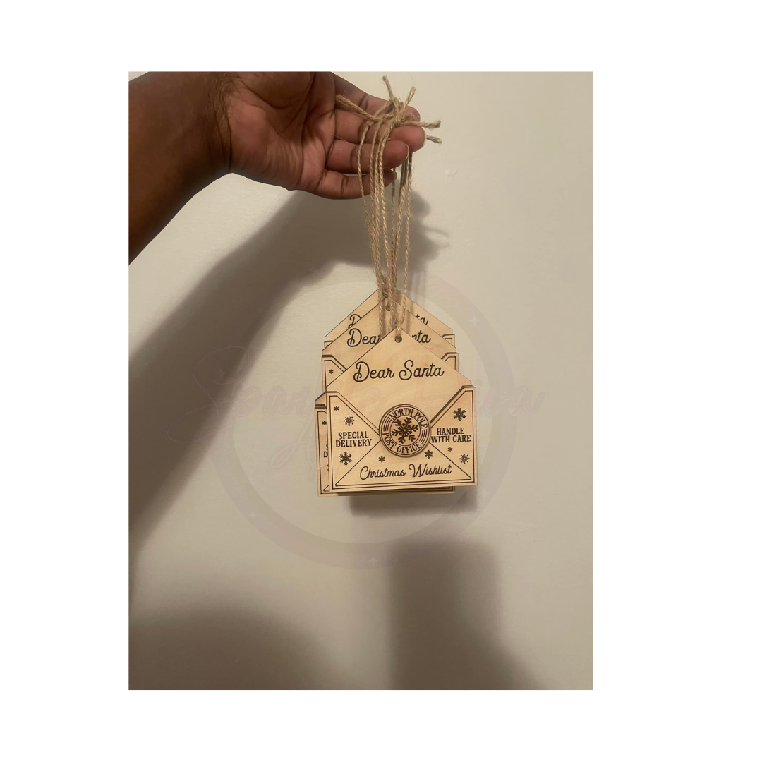 Christmas Ornament "Letter to Santa"