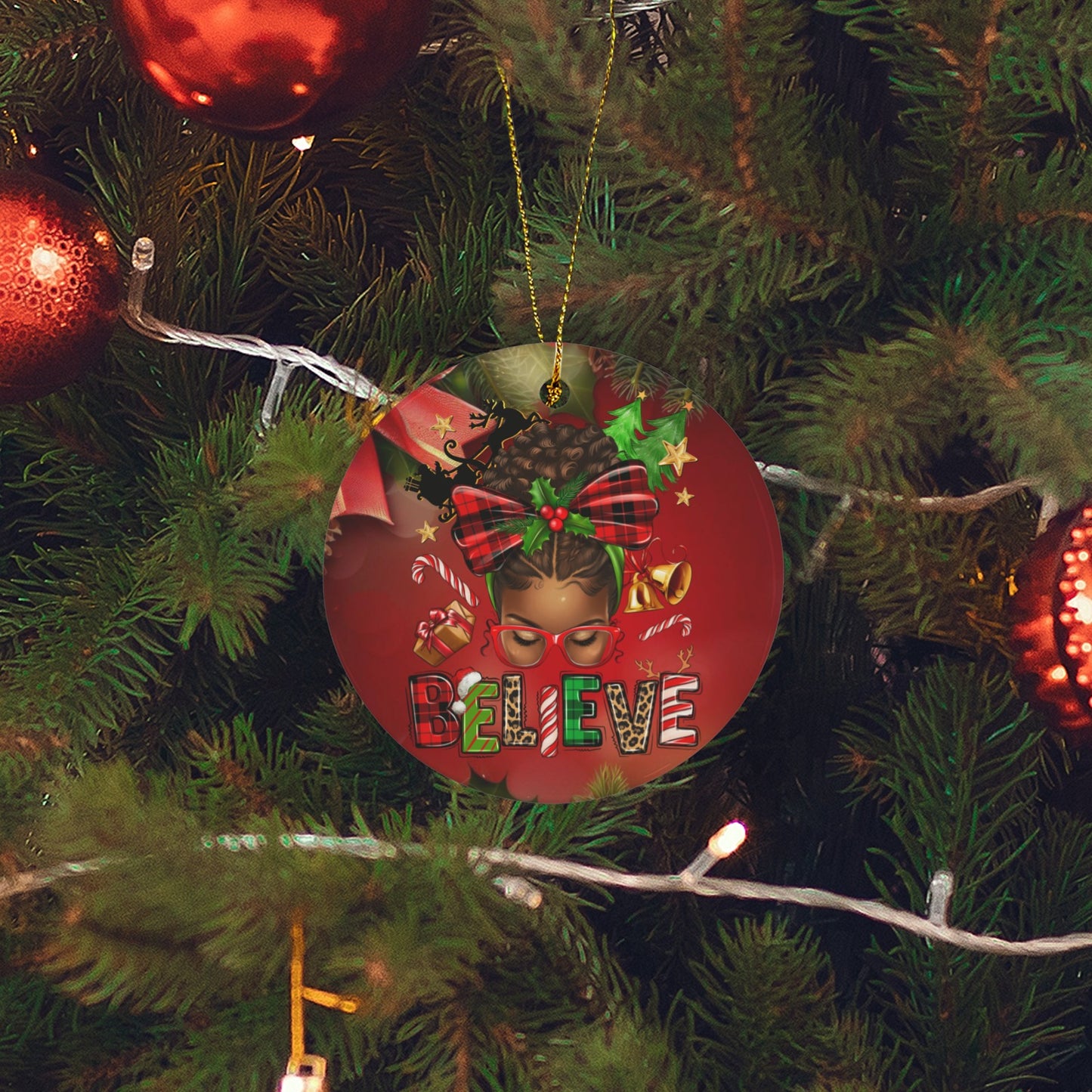Custom Christmas Ornament
