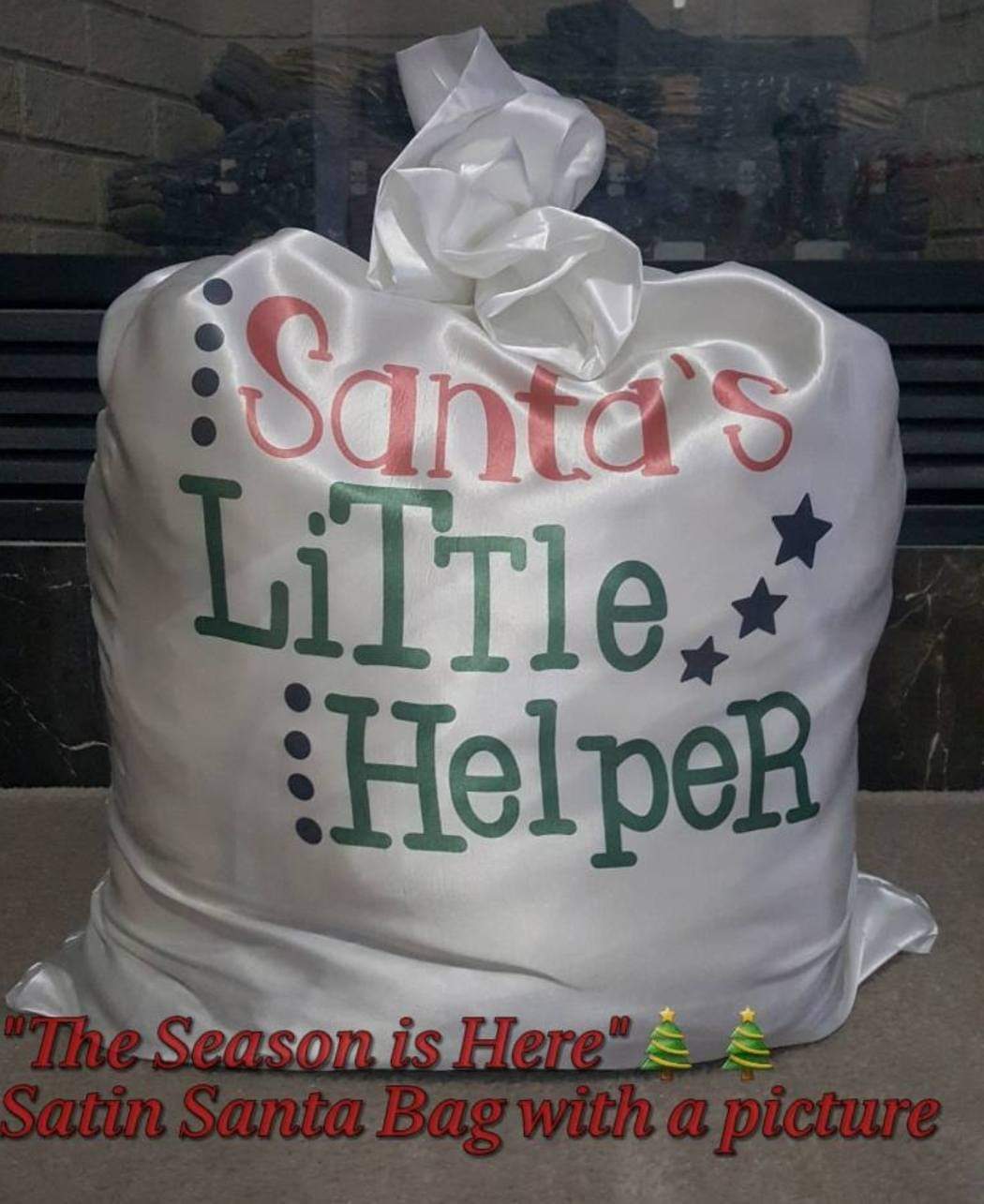 Christmas Custom Designed Santa Sacks