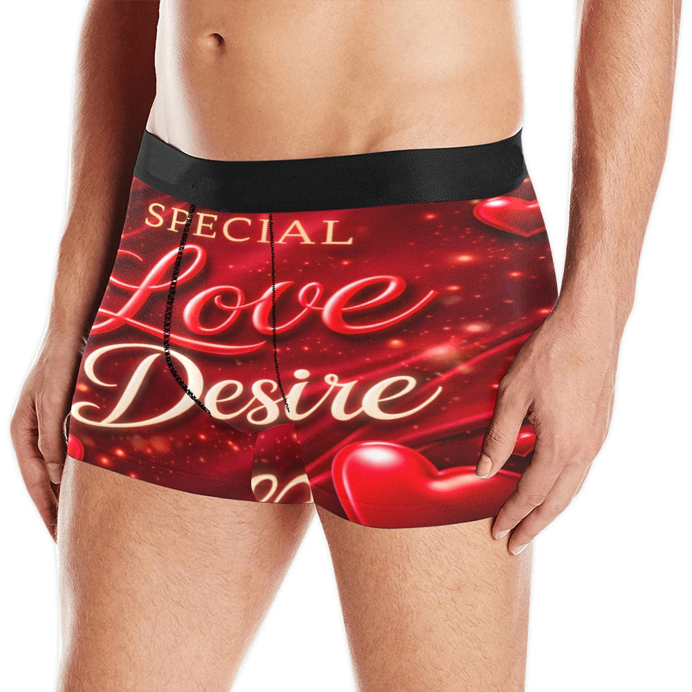 Sexy Custom Valentine Day Love Boxers