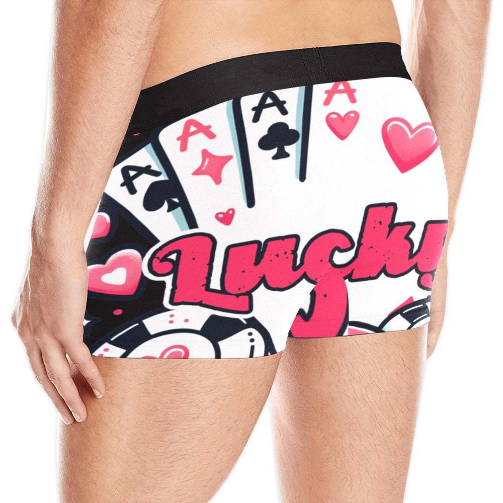 Custom Valentine Lucky Love Boxers