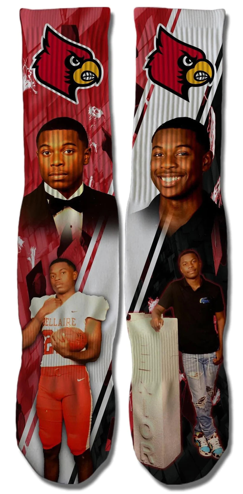 Custom Socks Grad 2024