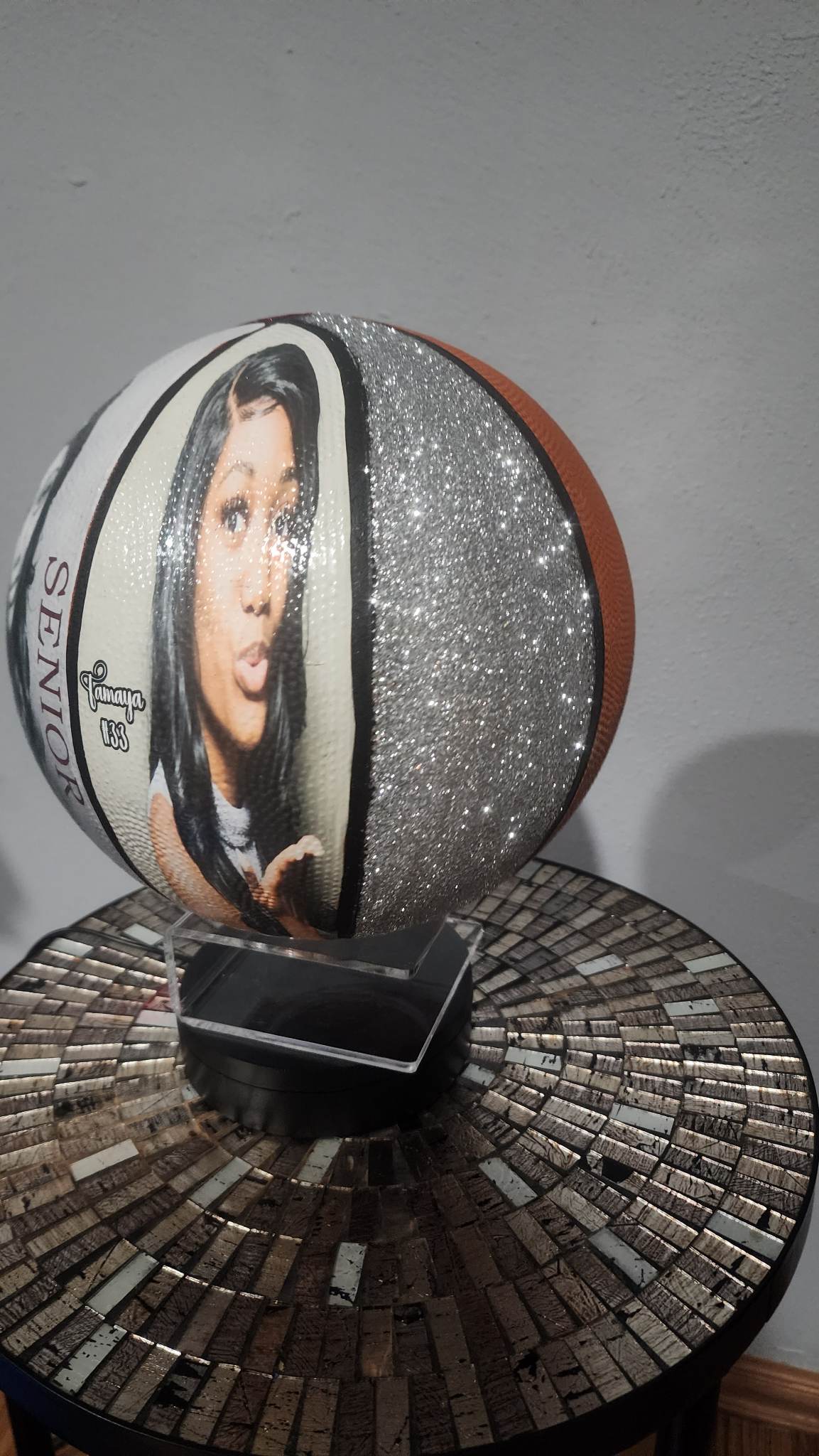 Custom Graduation Basketball