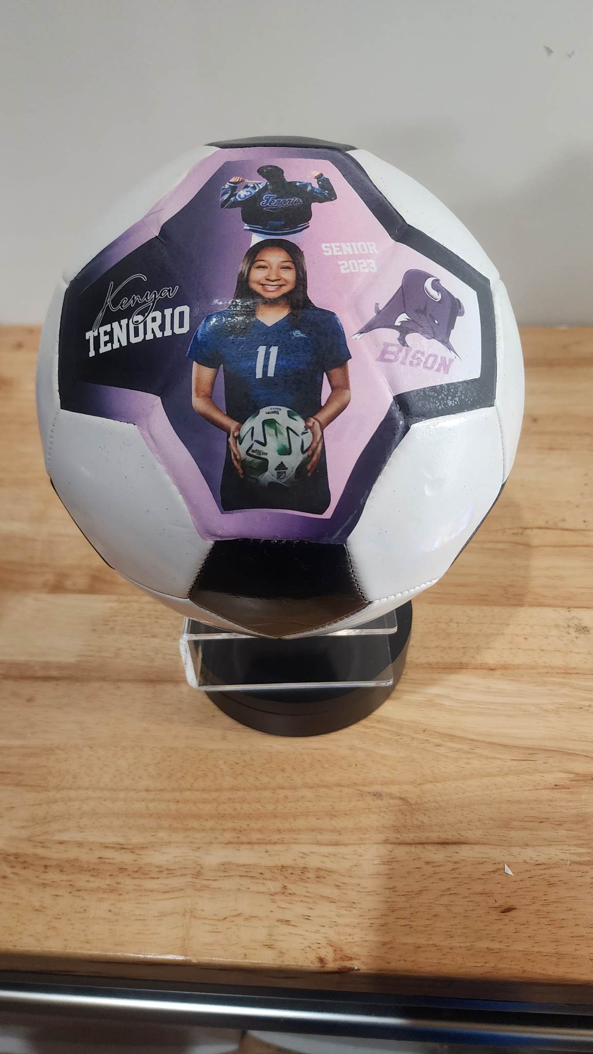 Custom Graduation Soccer Ball