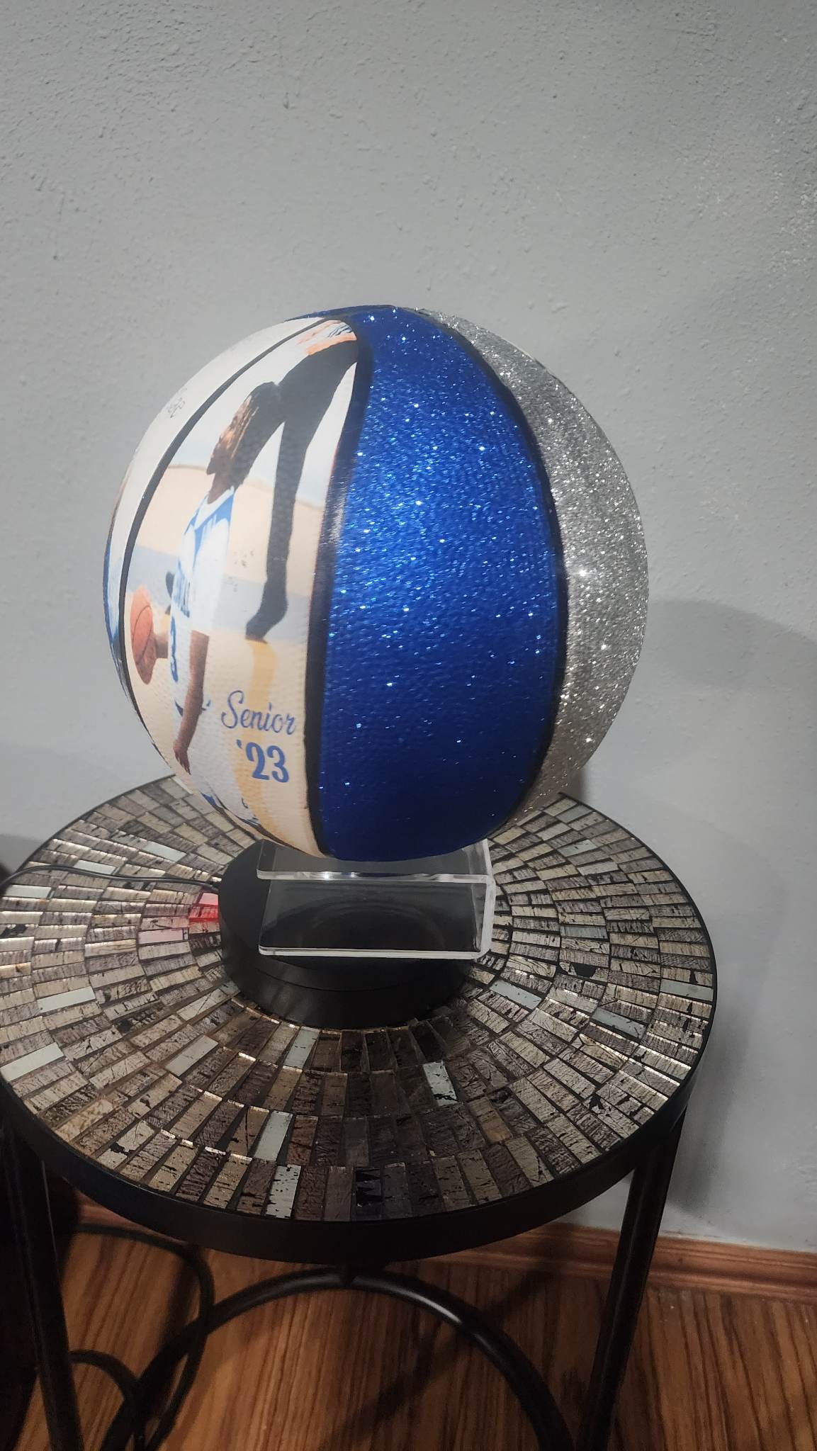 Custom Graduation Basketball