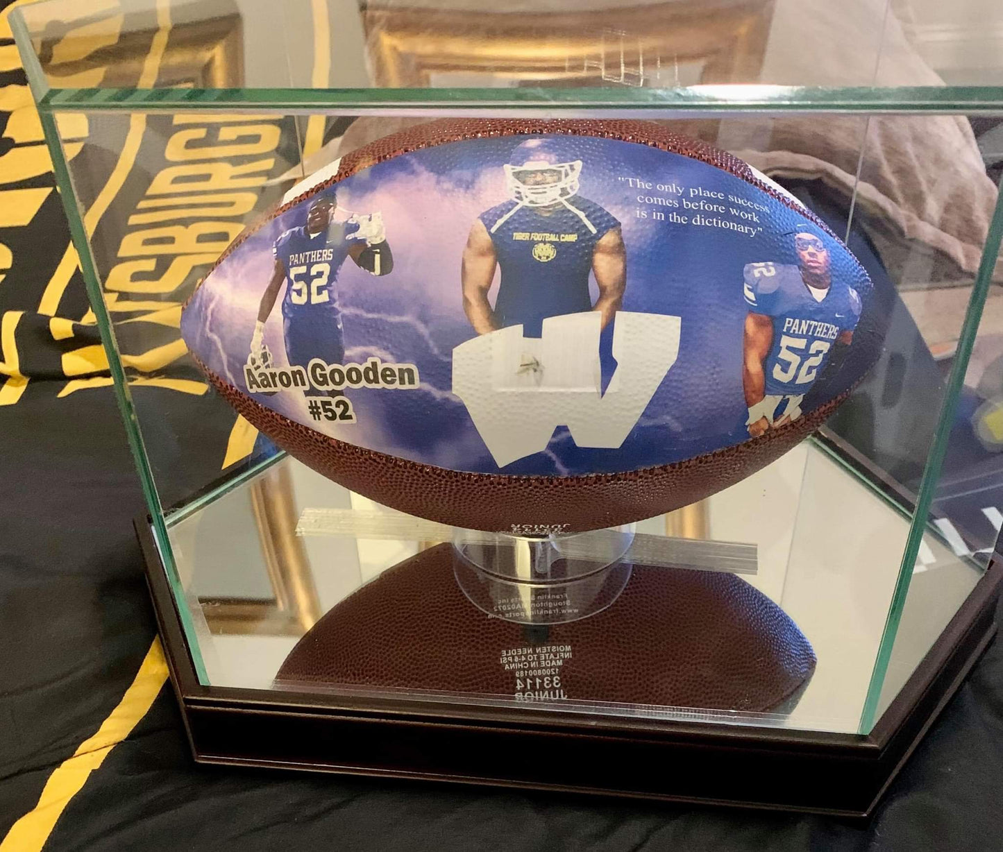 Custom Graduation Football