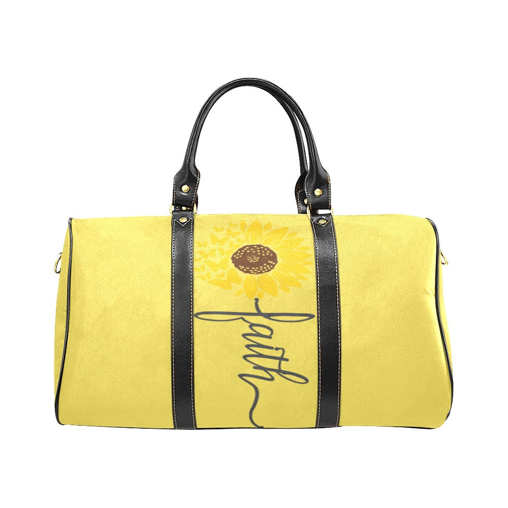 Custom Large Tote Faith & Flower Bag