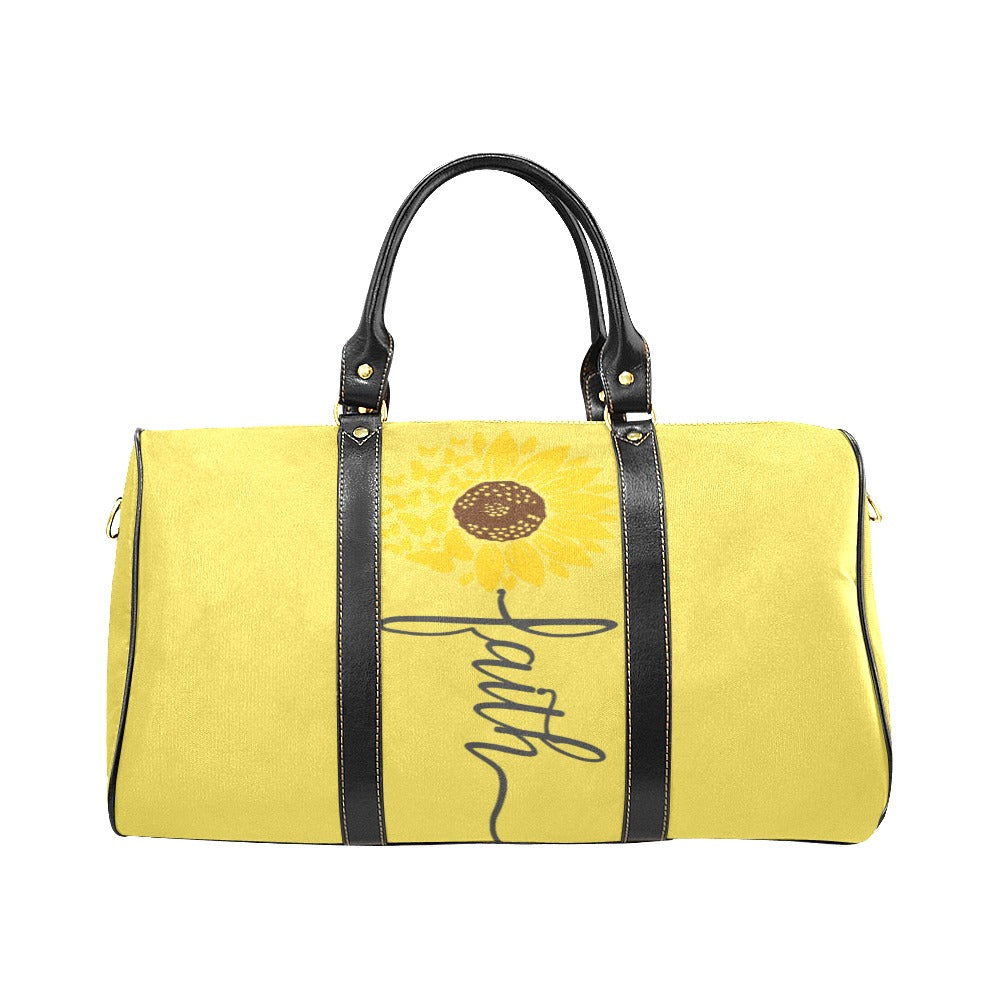 Custom Large Tote Faith & Flower Bag