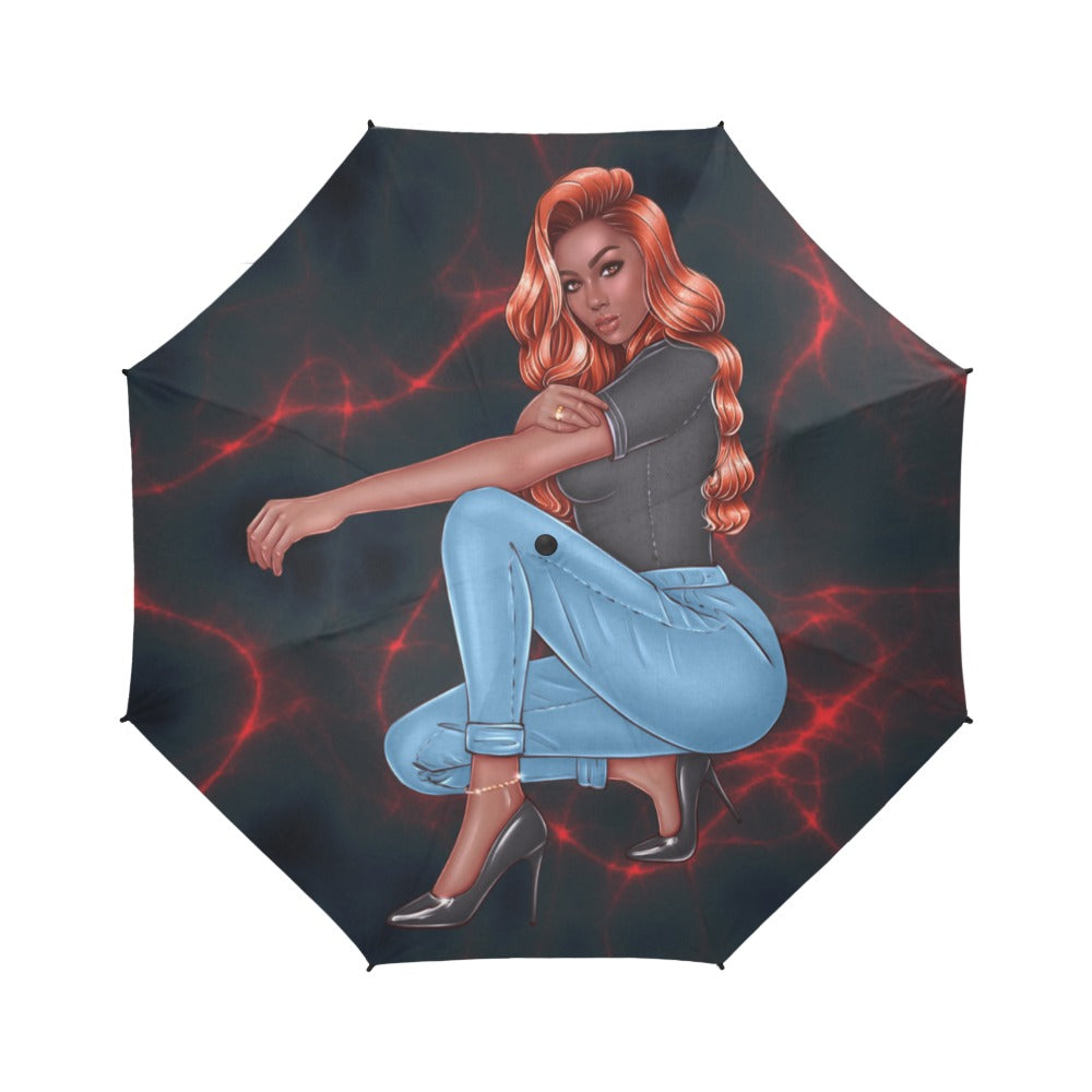 Custom Umbrella She's Electric