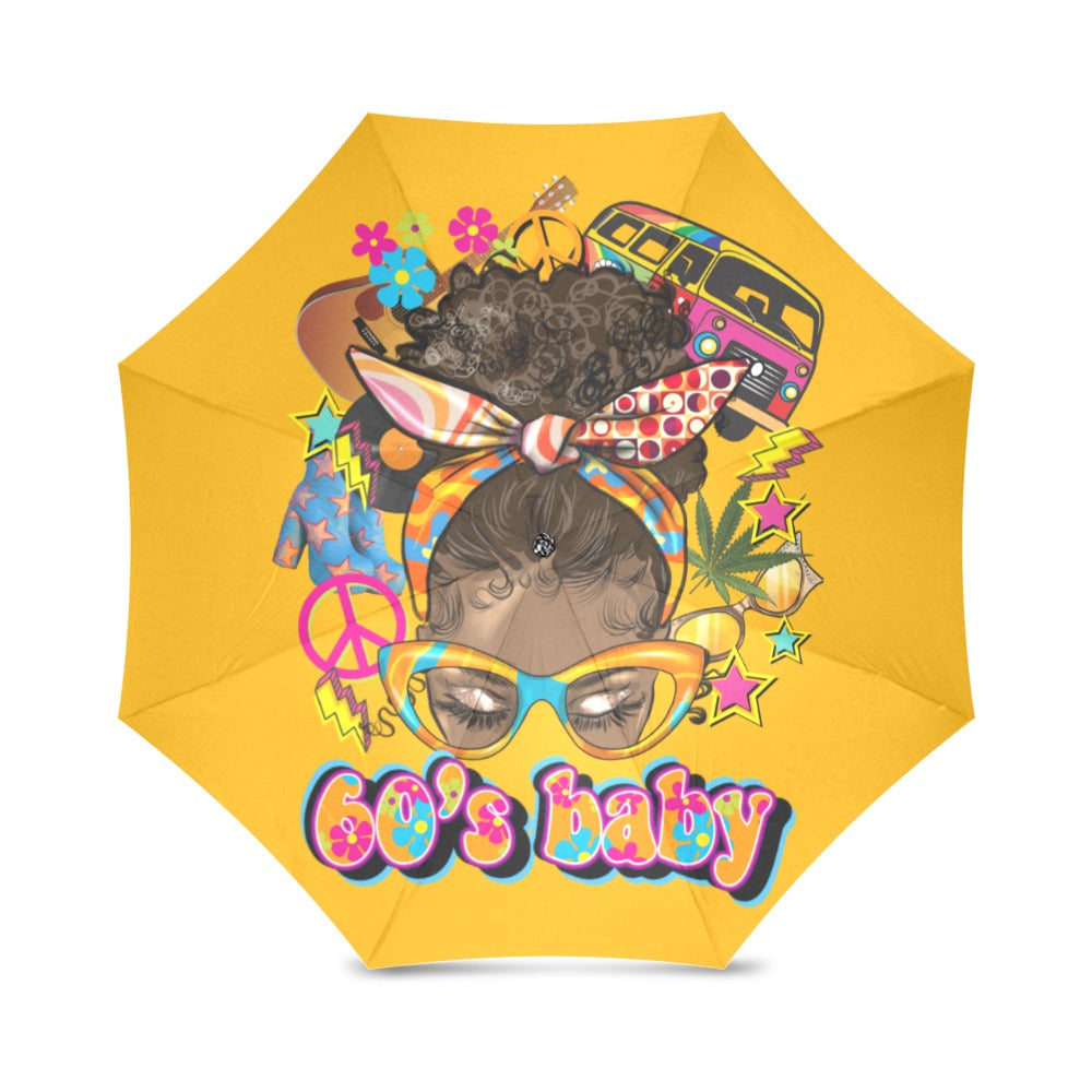 Custom 60's Baby Glasses Umbrella