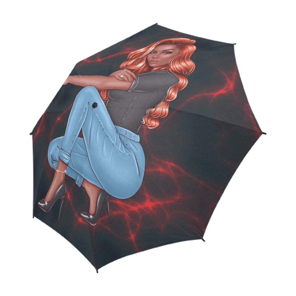 Custom Umbrella She's Electric