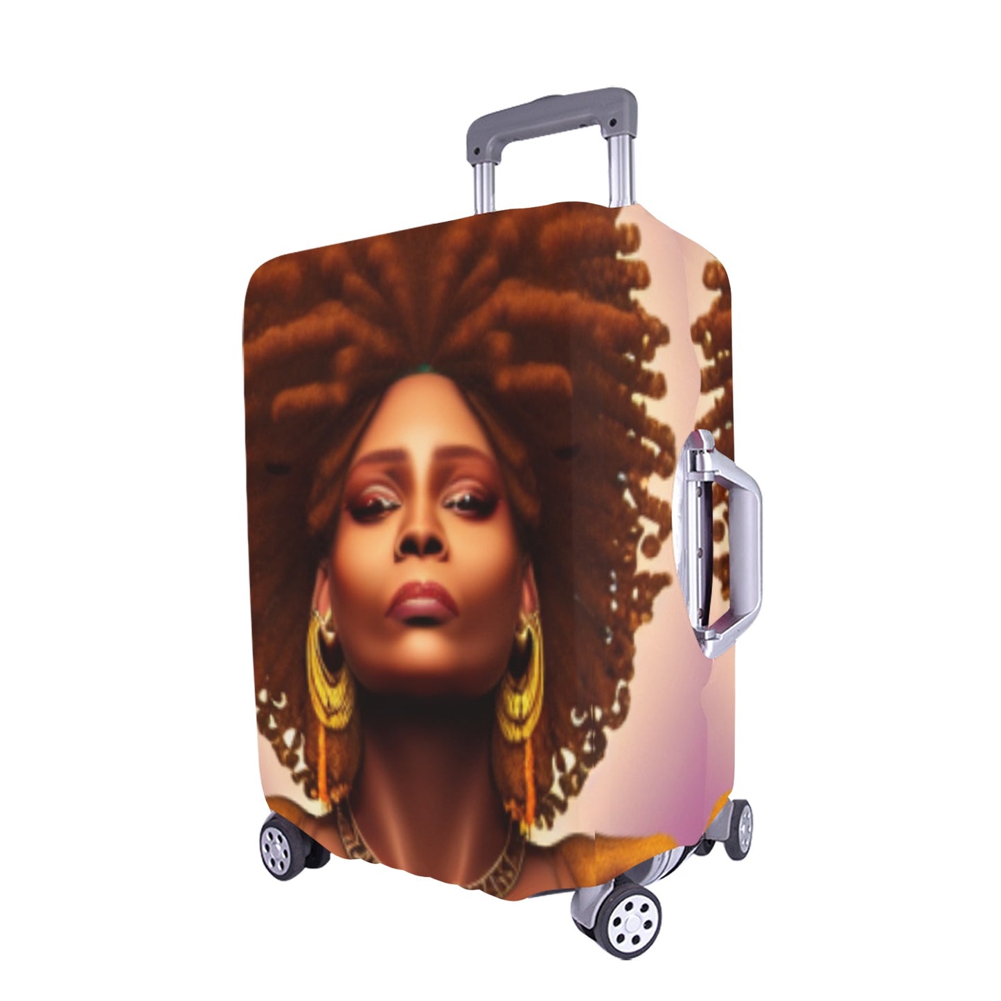 Custom Luggage Cover Large Royal Queen