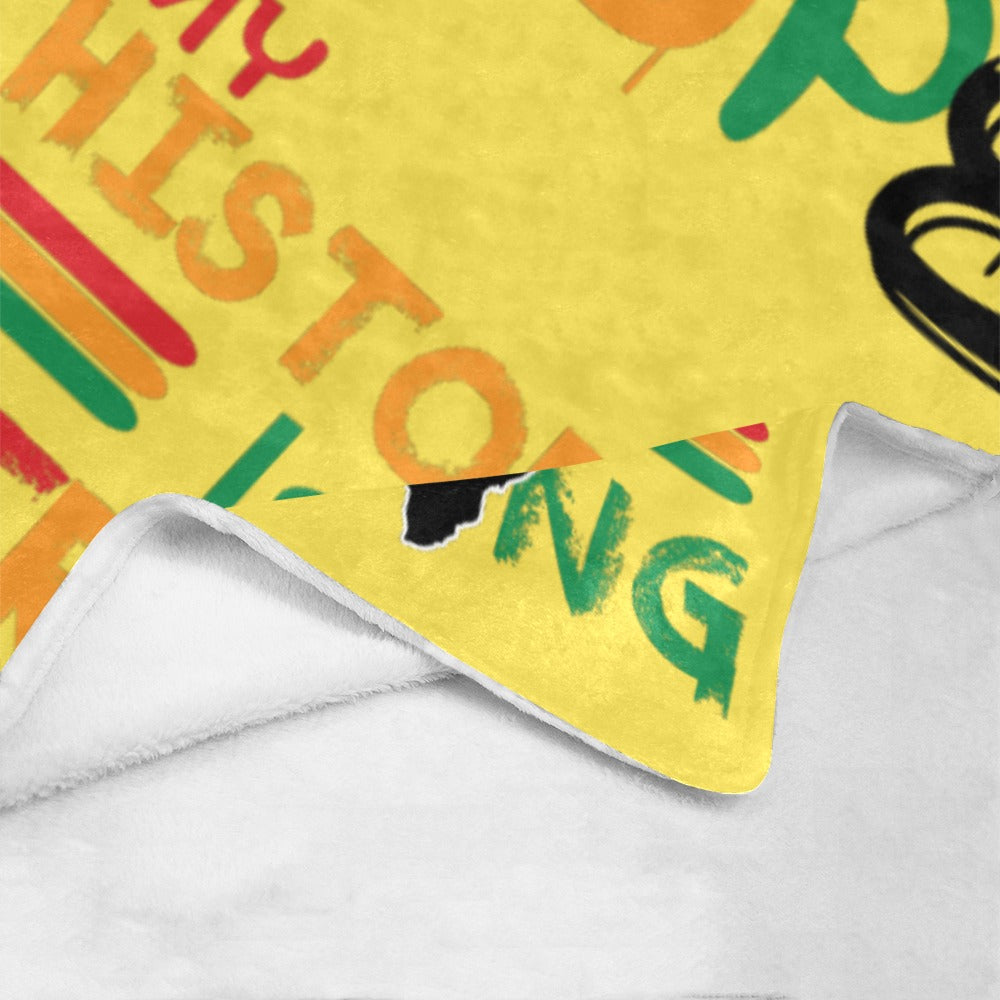 Custom Fleece Blanket Throw Dope Strong