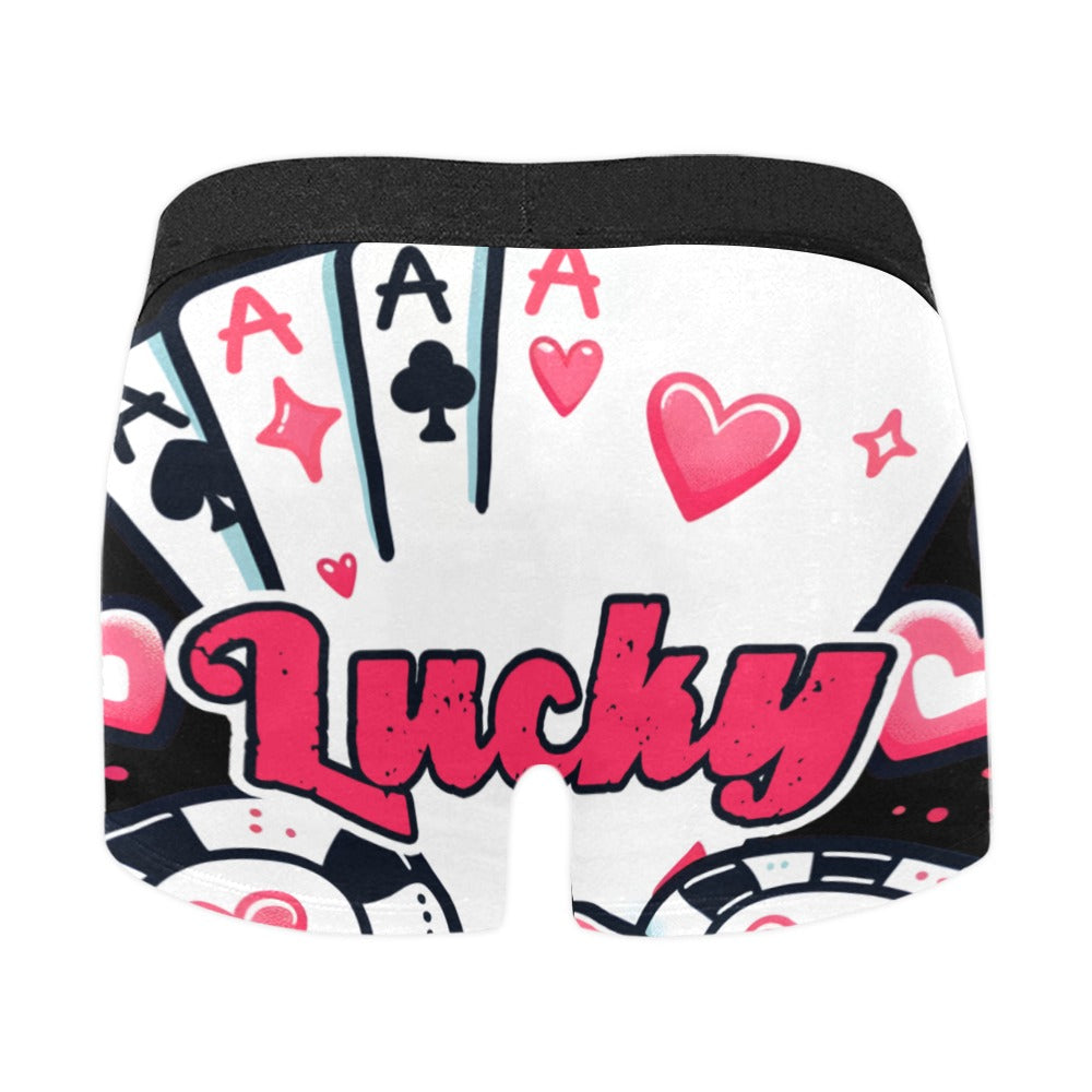 Custom Valentine Lucky Love Boxers