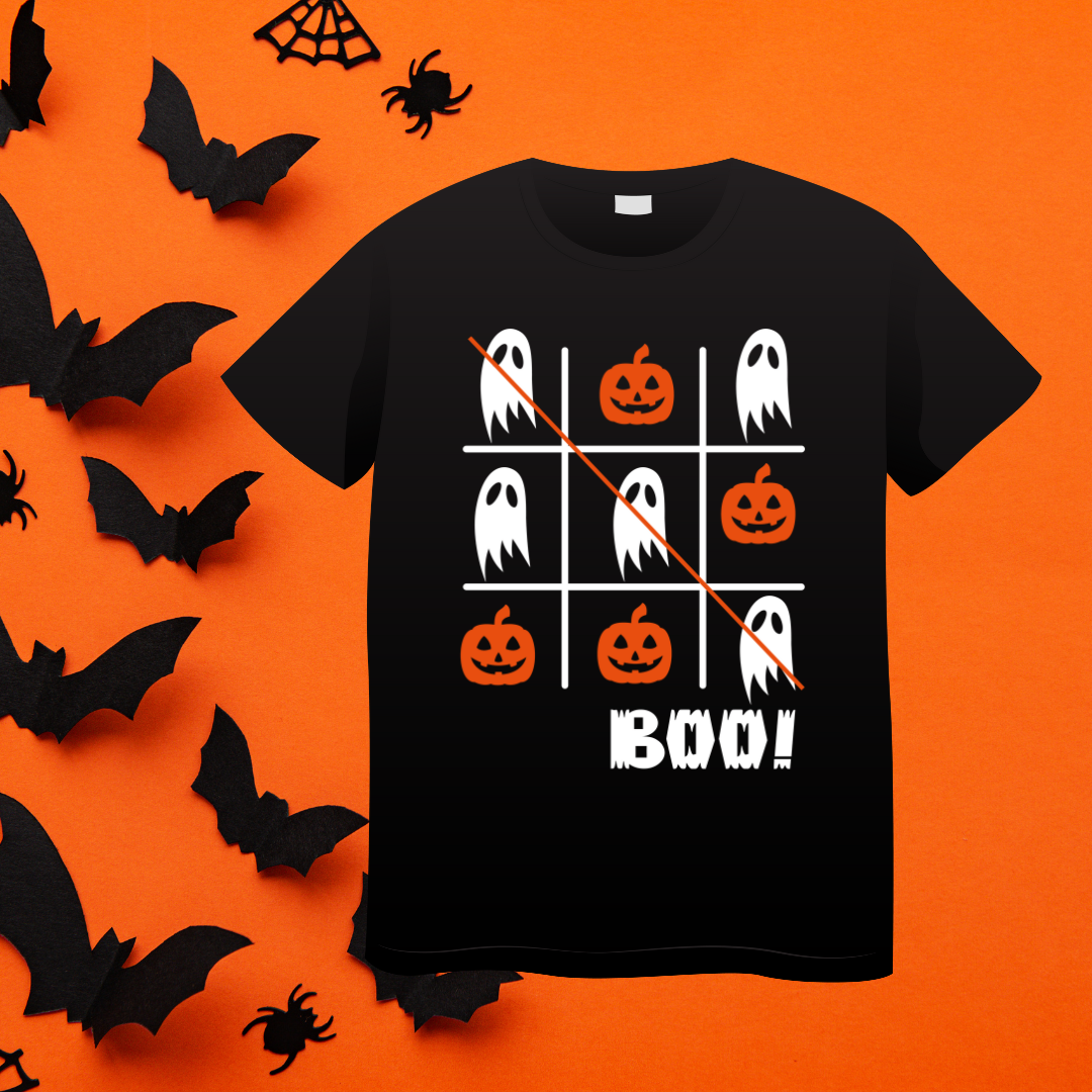 Pumkin Boo Scary Funny Shirt