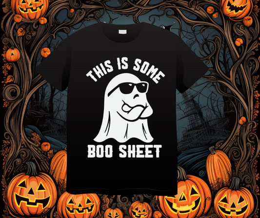 Boo Sheet Tshirt or Sweatshirt Halloween