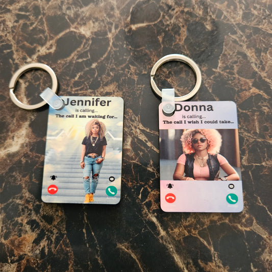 Memorial Keepsake Keychain