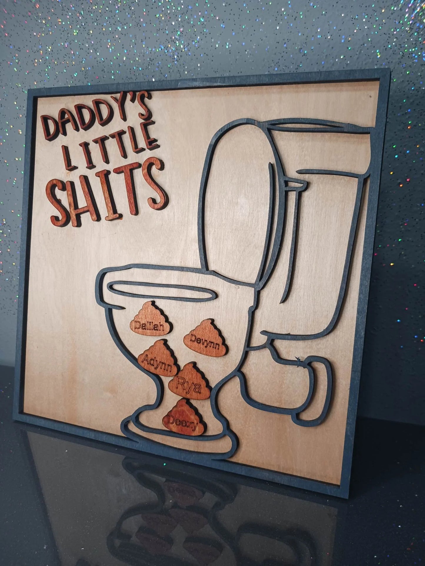 Father's Day Daddy Little Shits