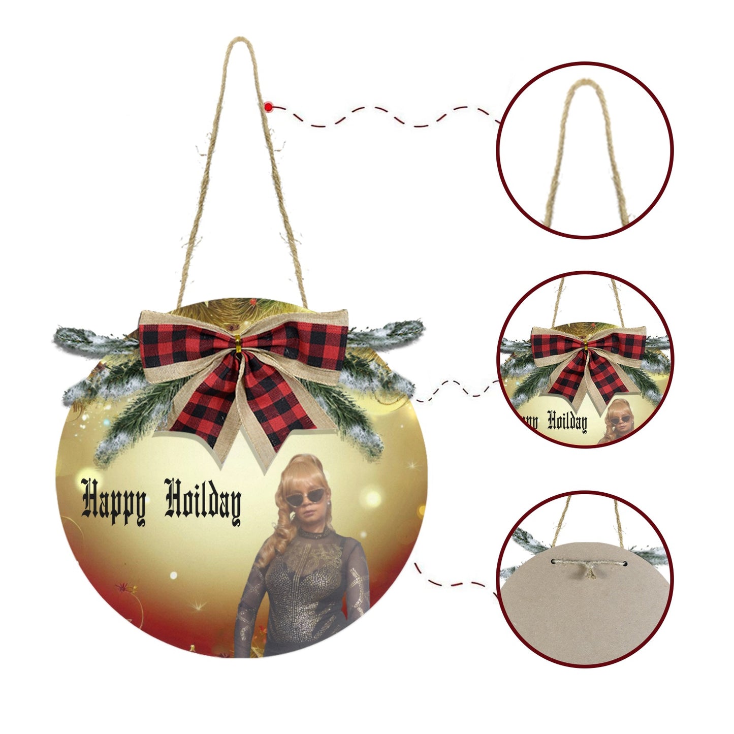 Custom Ceramic Ornament Custom Designed
