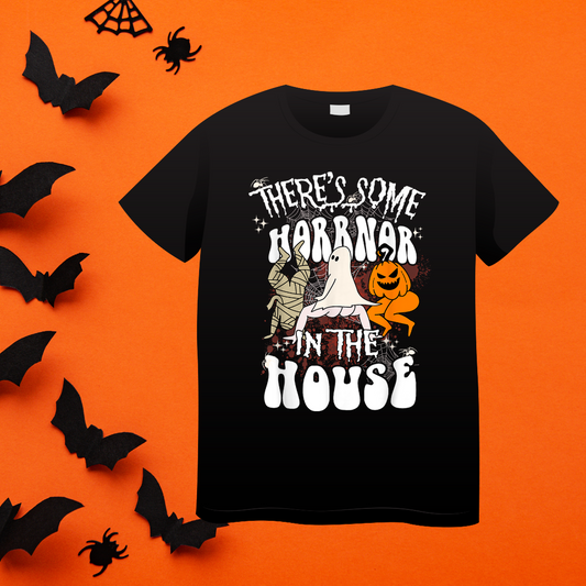 Black Scary Funny Halloween Shirt