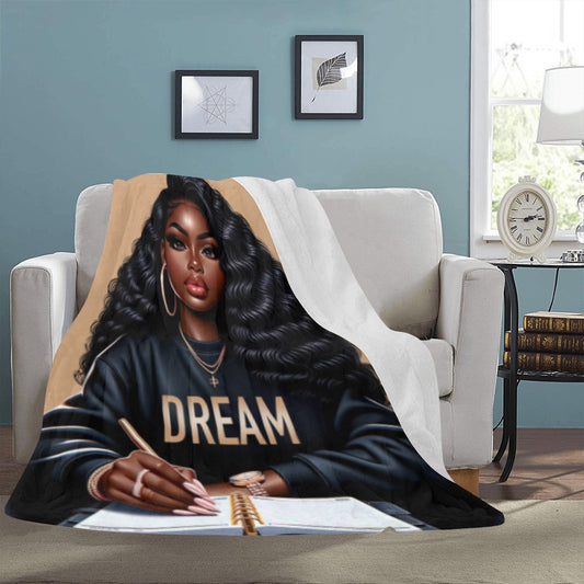 Custom Fleece Blanket Dream 60x80