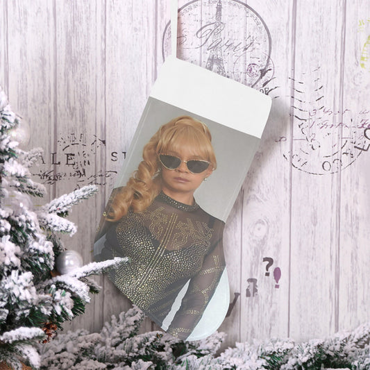 Custom Photo Christmas Stocking With Picture Both Sides