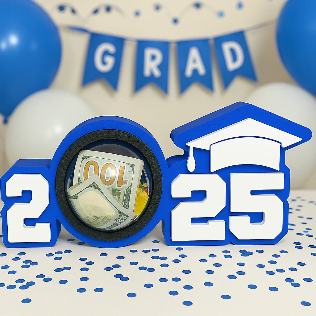 Grad 3D Printed 2026 Senior Dome Display ( Empty)