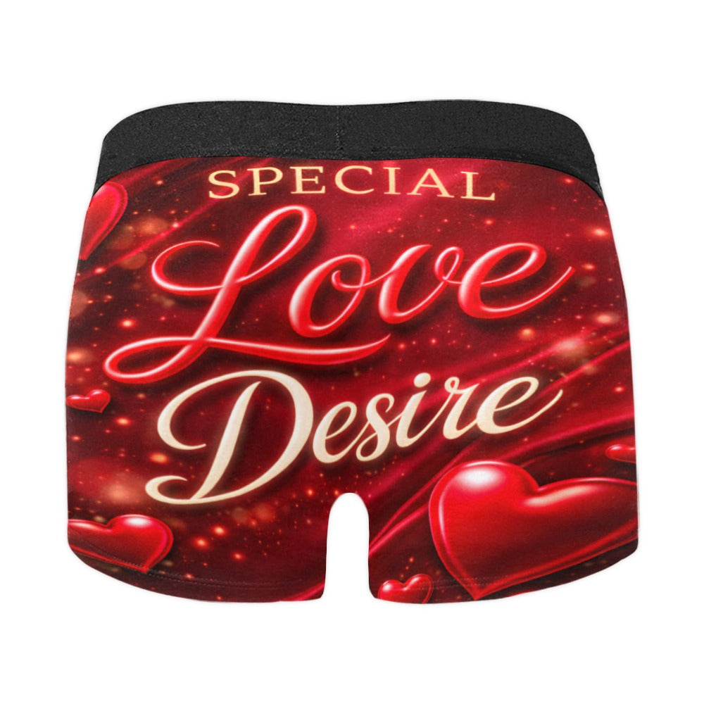 Sexy Custom Valentine Day Love Boxers