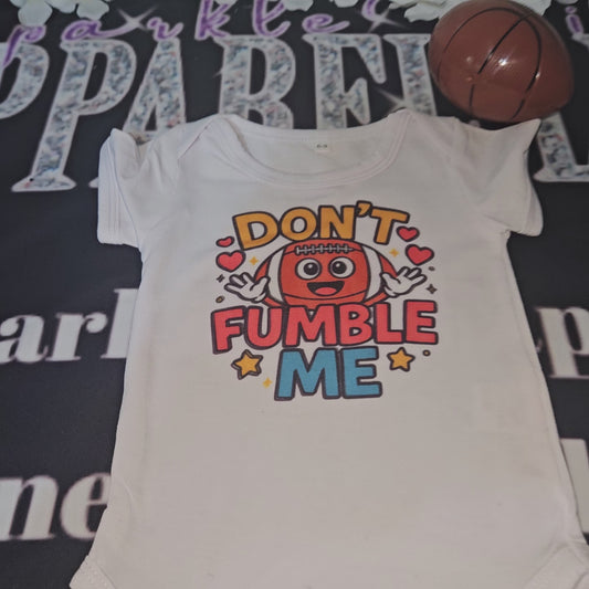 Customize Football Bodysuit Fumble