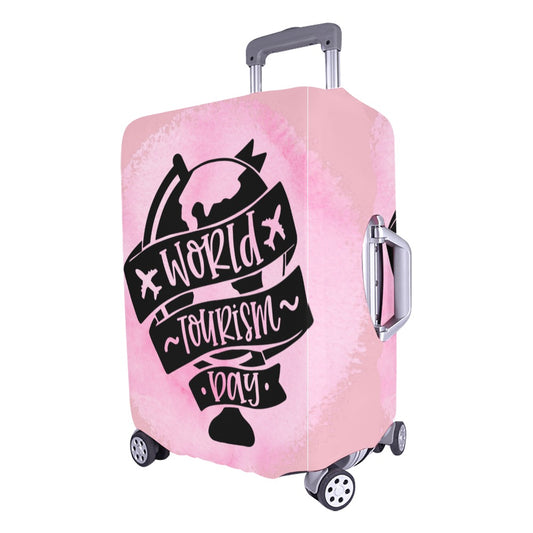 Custom Large Luggage Cover Travel Day