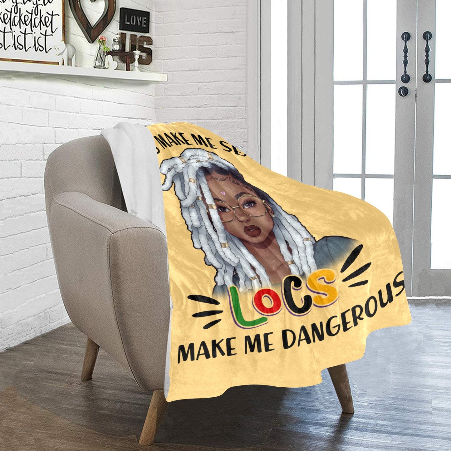 Custom Fleece Blanket LOCS