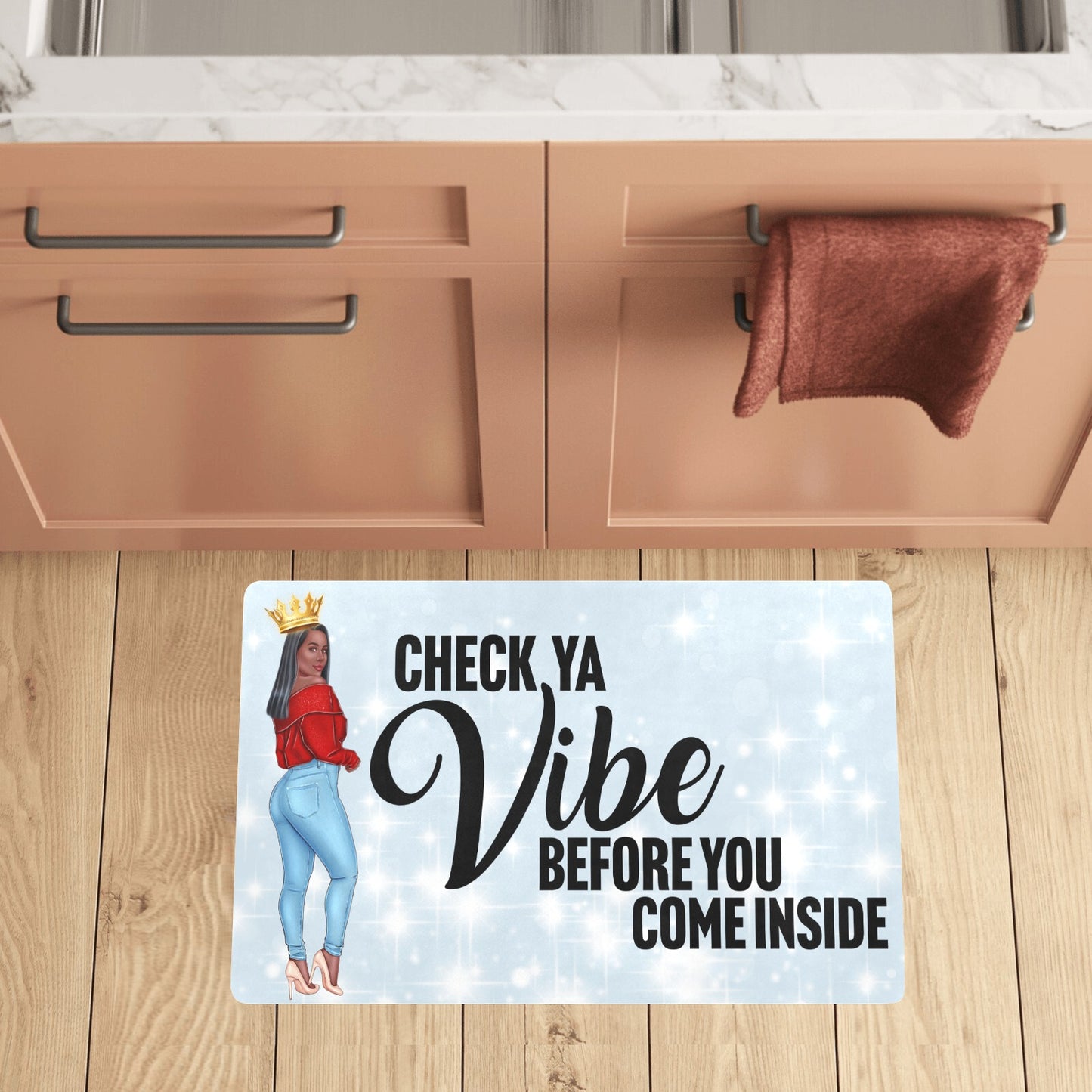 Custom Kitchen Rug Vibe