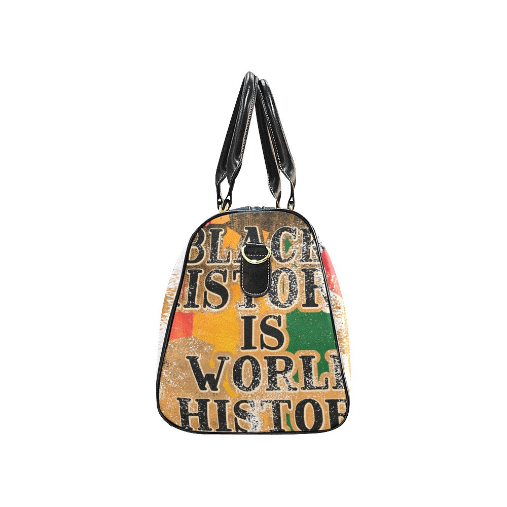 Custom Black History Duffle Large Bag