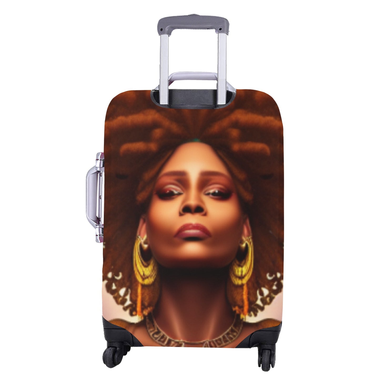 Custom Luggage Cover Large Royal Queen
